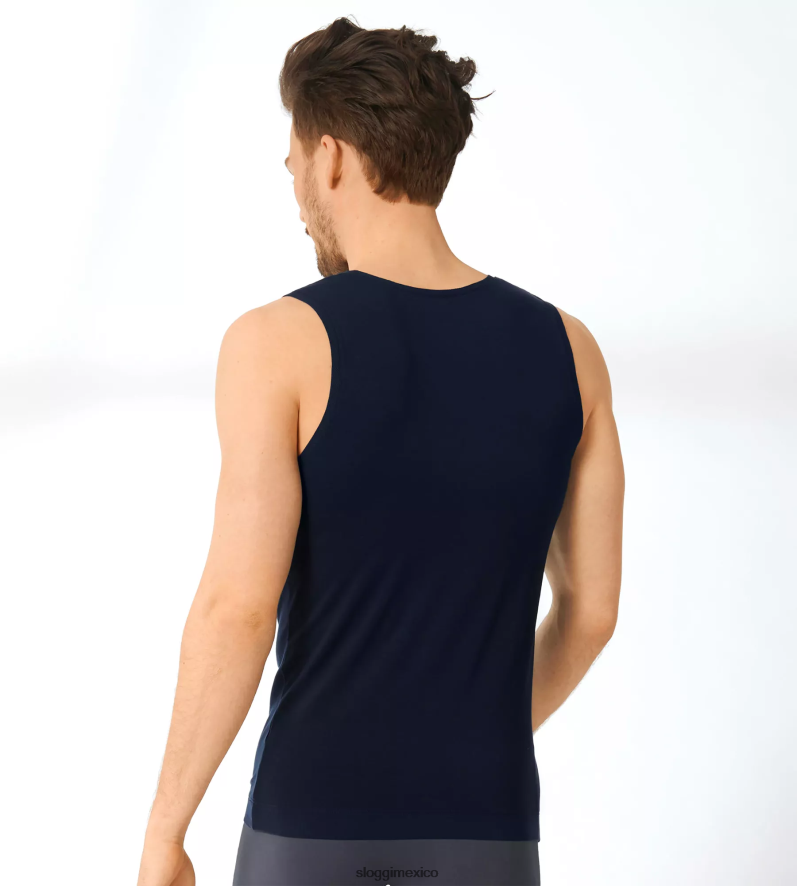 ropa de estar por casa | mx sloggi hombres Camiseta sin mangas con la firma de Ever Fresh noche tranquila 220XJH904