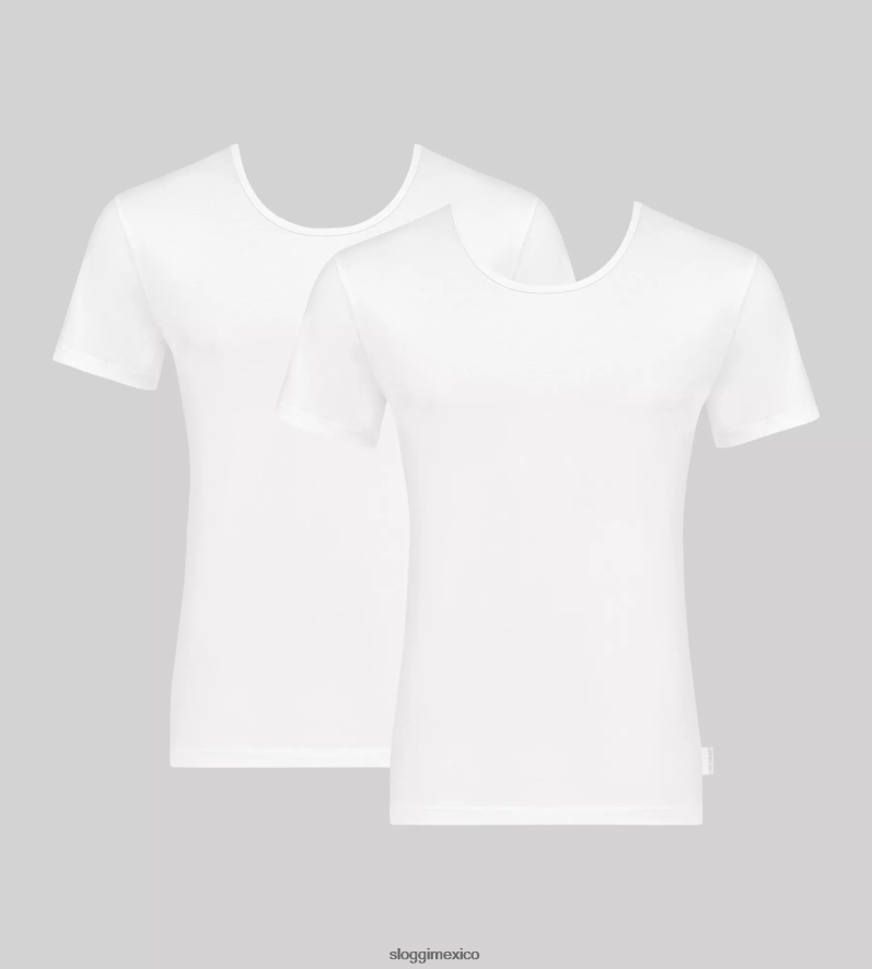 ropa de estar por casa | mx sloggi hombres camiseta 24/7 blanco 220XJH753