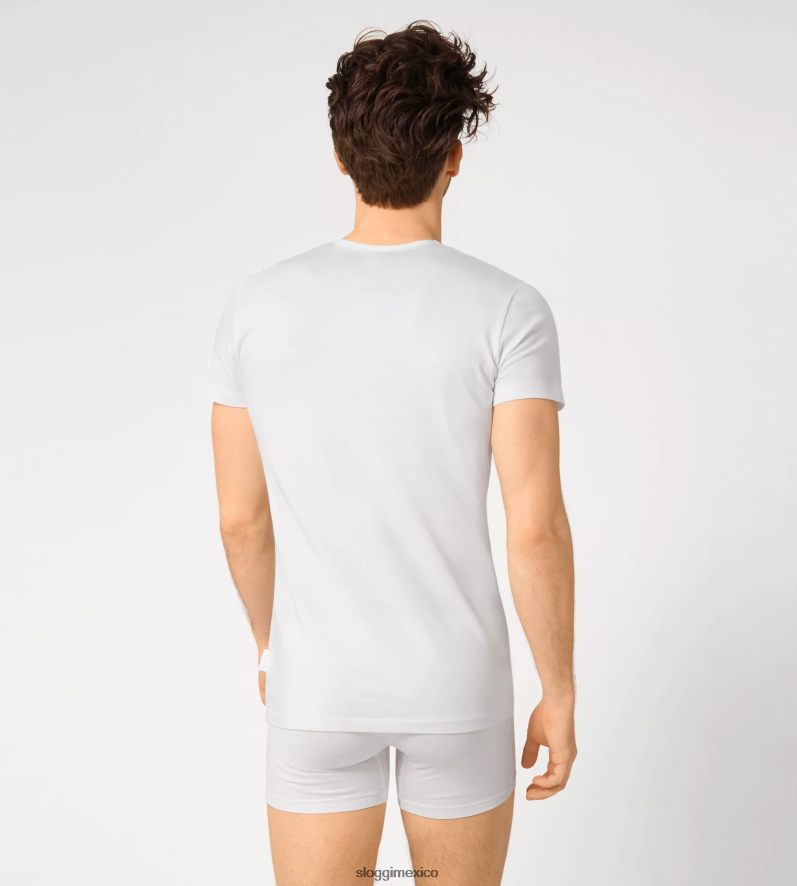 ropa de estar por casa | mx sloggi hombres camiseta 24/7 blanco 220XJH753
