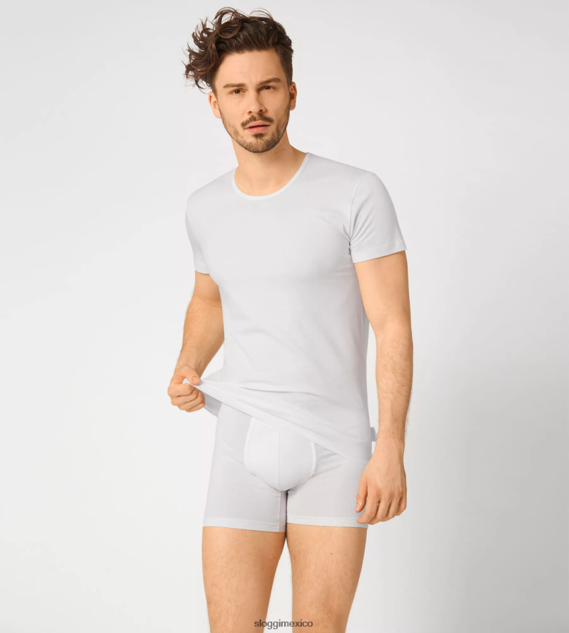 ropa de estar por casa | mx sloggi hombres camiseta 24/7 blanco 220XJH753
