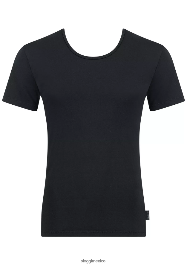ropa de estar por casa | mx sloggi hombres camiseta 24/7 negro 220XJH808