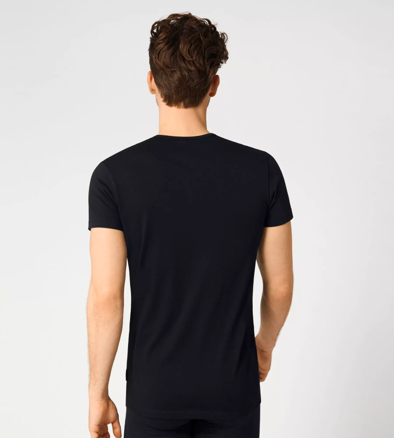 ropa de estar por casa | mx sloggi hombres camiseta 24/7 negro 220XJH808