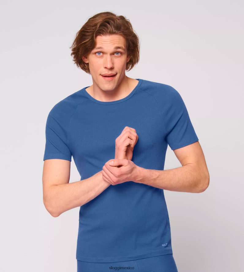 ropa de estar por casa | mx sloggi hombres camiseta sin mangas de evolución libre cielo de verano 220XJH923