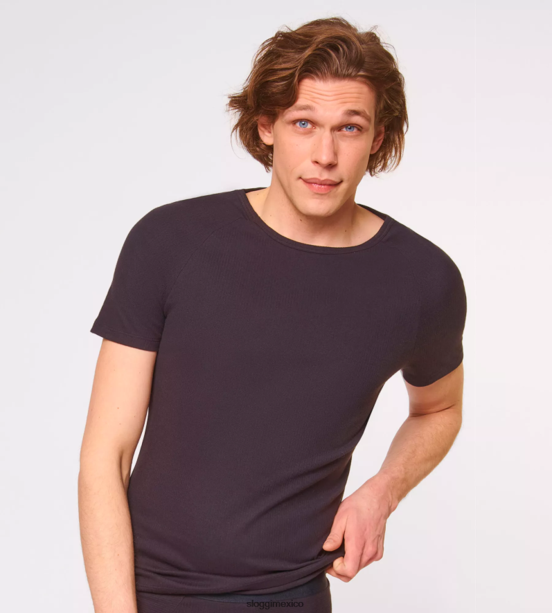 ropa de estar por casa | mx sloggi hombres camiseta sin mangas de evolución libre negro 220XJH850
