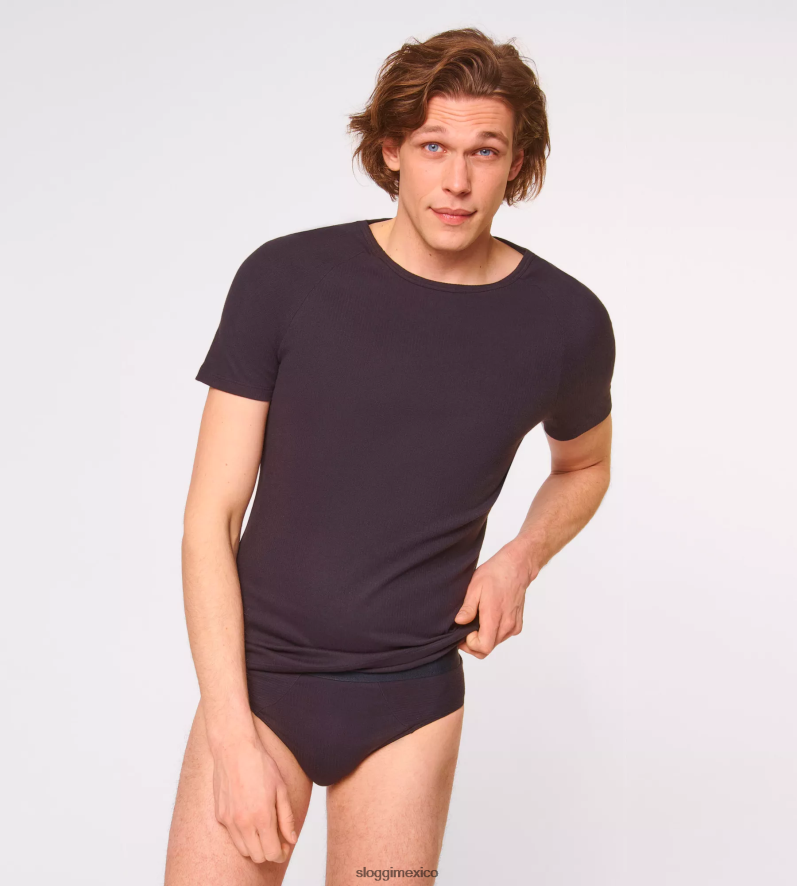 ropa de estar por casa | mx sloggi hombres camiseta sin mangas de evolución libre negro 220XJH850