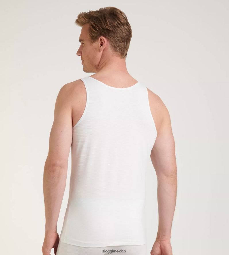 ropa de estar por casa | mx sloggi hombres camiseta sin mangas siempre genial blanco 220XJH867