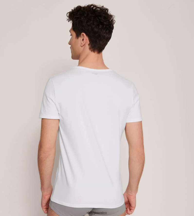 ropa de estar por casa | mx sloggi hombres ir camiseta sin mangas blanco 220XJH868