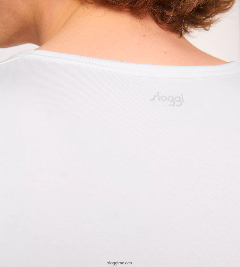 ropa de estar por casa | mx sloggi hombres ir camiseta sin mangas blanco 220XJH880