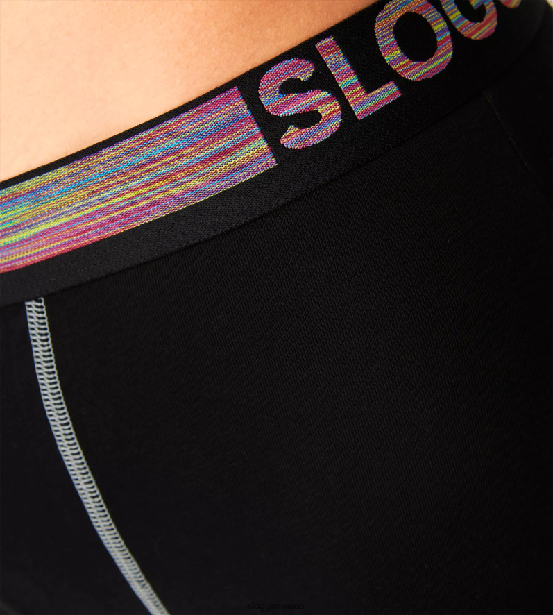 ropa interior mx sloggi hombres braguita hipster natural go abc negro 220XJH889