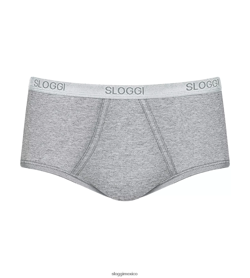 ropa interior mx sloggi hombres braguita maxi básica combinación negra 220XJH822