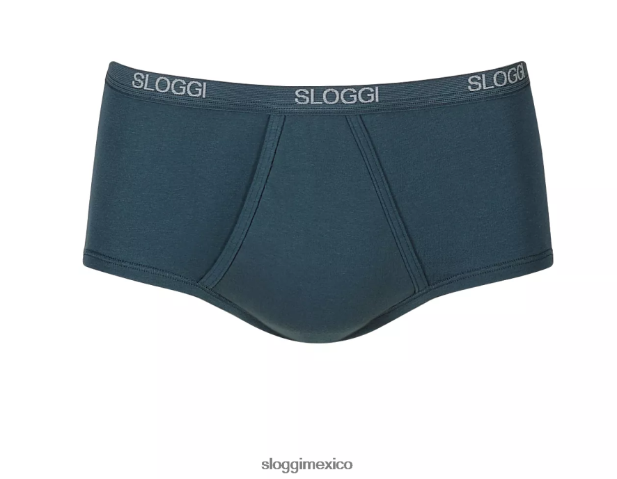 ropa interior mx sloggi hombres braguita maxi básica noche azul 220XJH809
