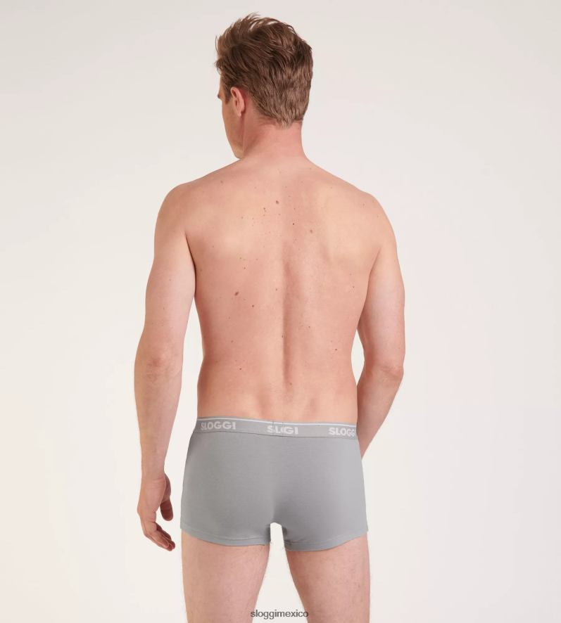 ropa interior mx sloggi hombres calzoncillos hipster go abc gris piedra 220XJH928