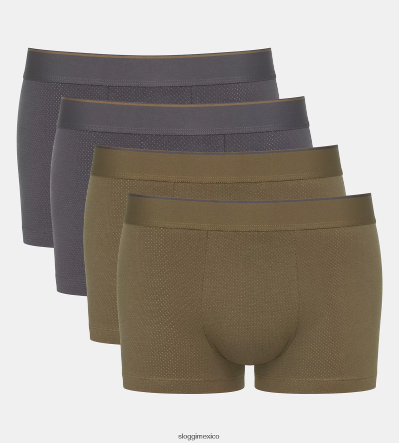 ropa interior mx sloggi hombres calzoncillos hipster siempre aireados combinación gris 220XJH839