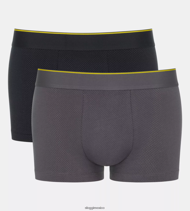 ropa interior mx sloggi hombres calzoncillos hipster siempre aireados combinación negra 220XJH723