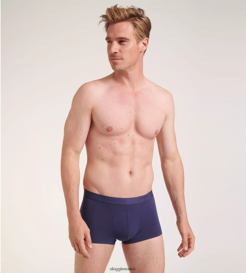 ropa interior mx sloggi hombres calzoncillos hipster siempre suaves azul índigo 220XJH794