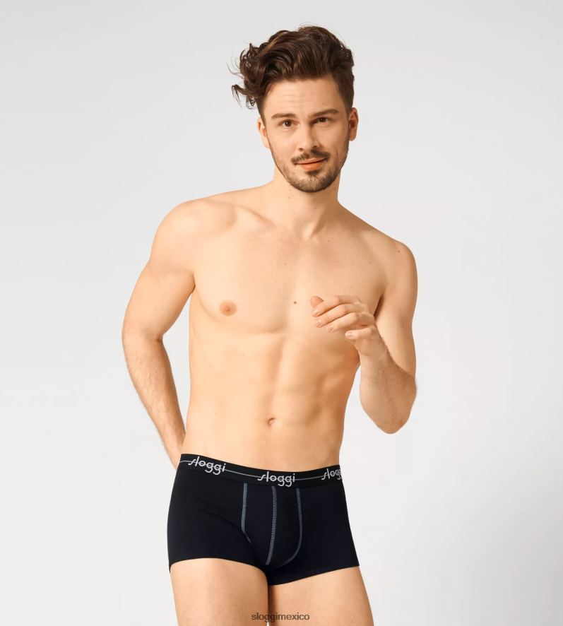 ropa interior mx sloggi hombres empezar con calzoncillos hipster negro 220XJH773