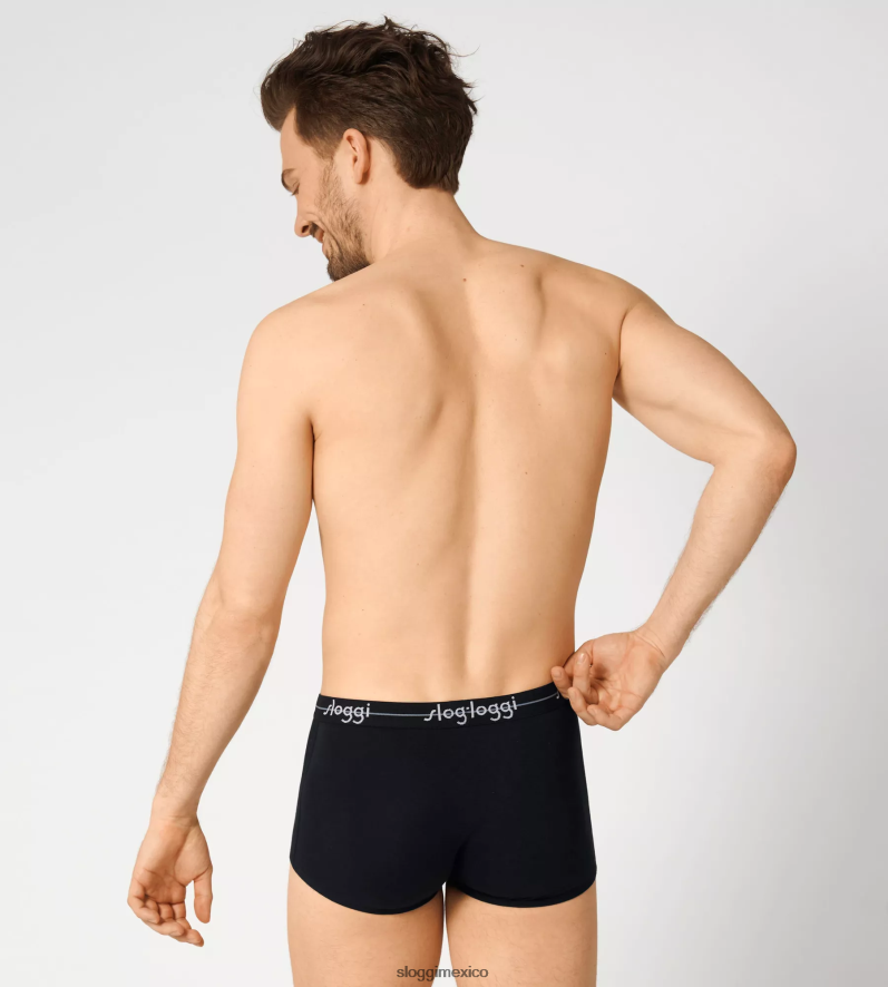 ropa interior mx sloggi hombres empezar con calzoncillos hipster negro 220XJH773