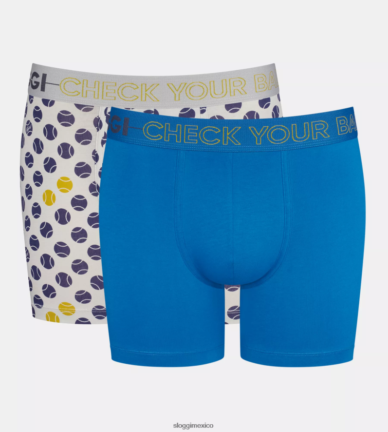 ropa interior mx sloggi hombres ir pantalones cortos combinación blanco - oscuro 220XJH882