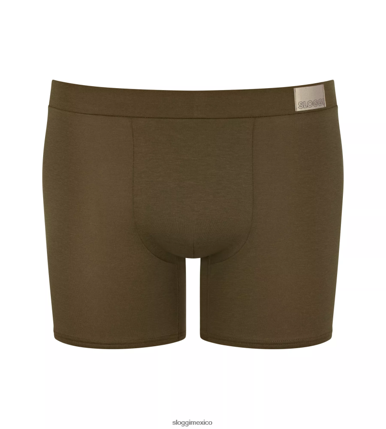 ropa interior mx sloggi hombres ir pantalones cortos naturales combinación marrón - oscuro 220XJH911