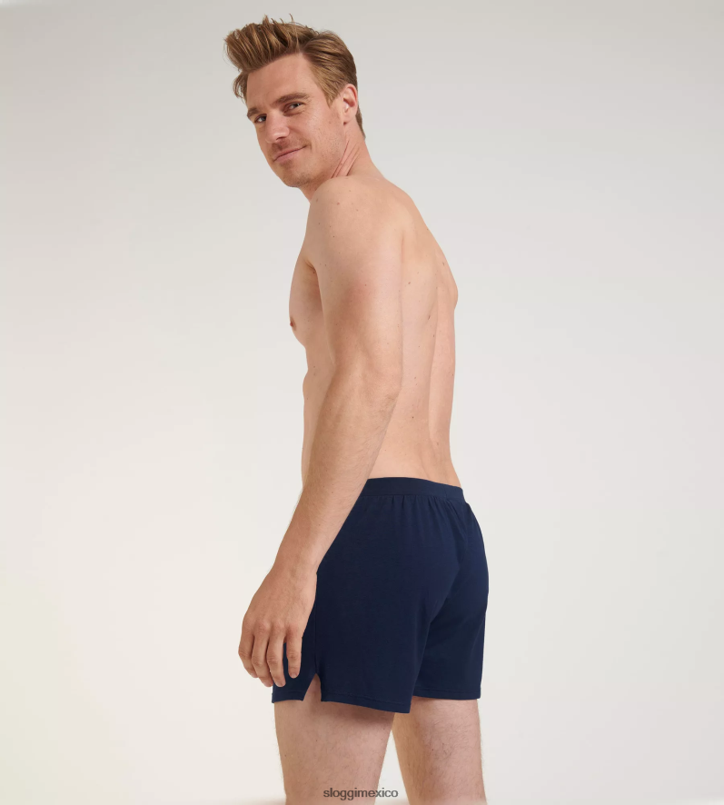 ropa interior mx sloggi hombres ir pantalones cortos naturales orbita azul 220XJH825