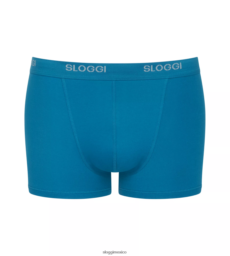 ropa interior mx sloggi hombres shorts basicos Míkonos azul 220XJH852