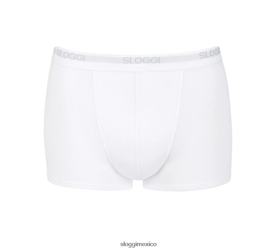 ropa interior mx sloggi hombres shorts basicos blanco 220XJH746