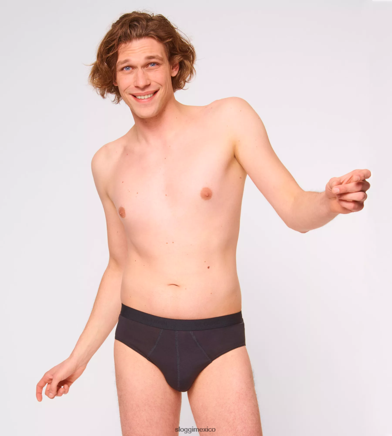 ropa interior mx sloggi hombres Braguitas midi 24/7 negro 220XJH763