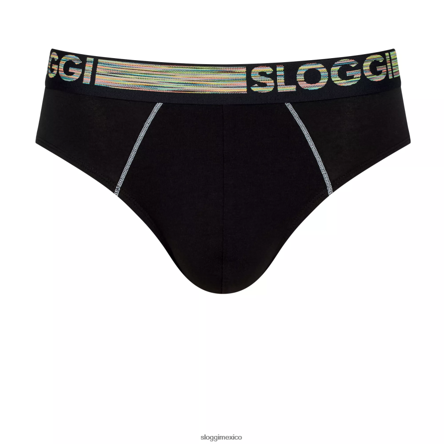 ropa interior mx sloggi hombres braguita midi go abc natural negro 220XJH798