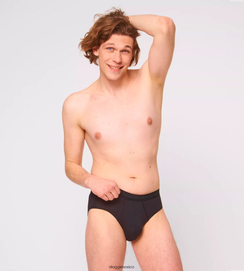 ropa interior mx sloggi hombres braguitas midi evernew negro 220XJH793