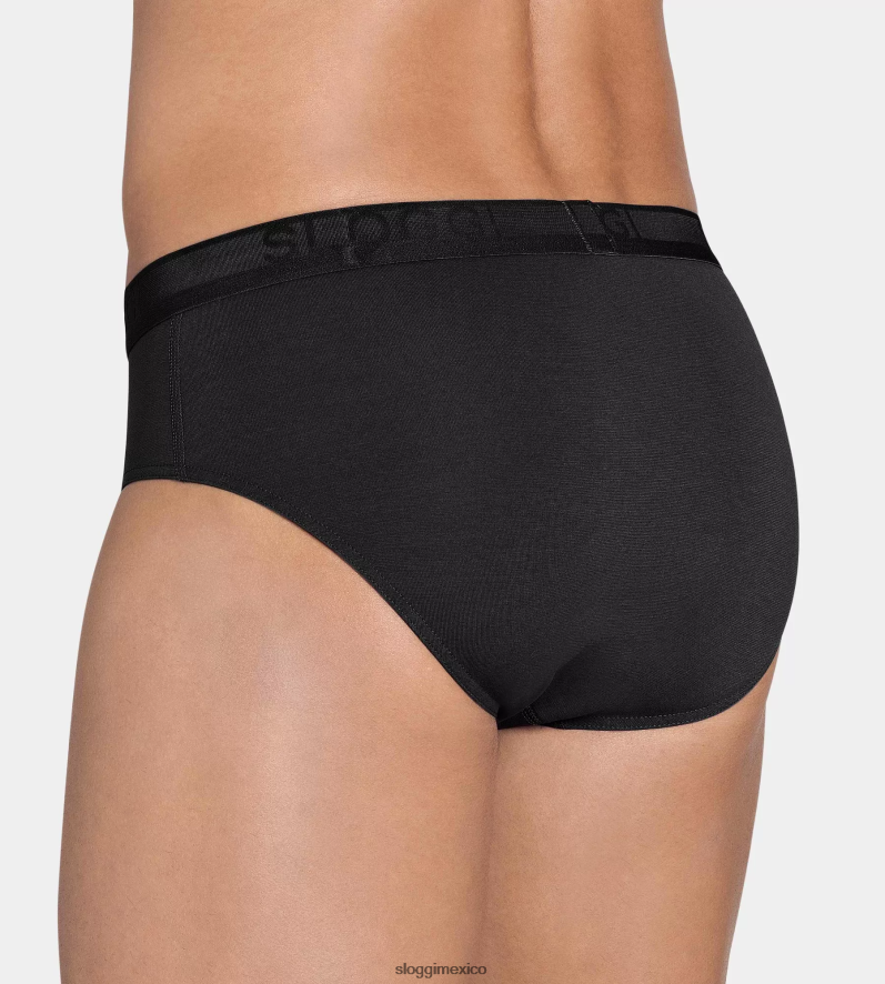 ropa interior mx sloggi hombres braguitas midi evernew negro 220XJH793