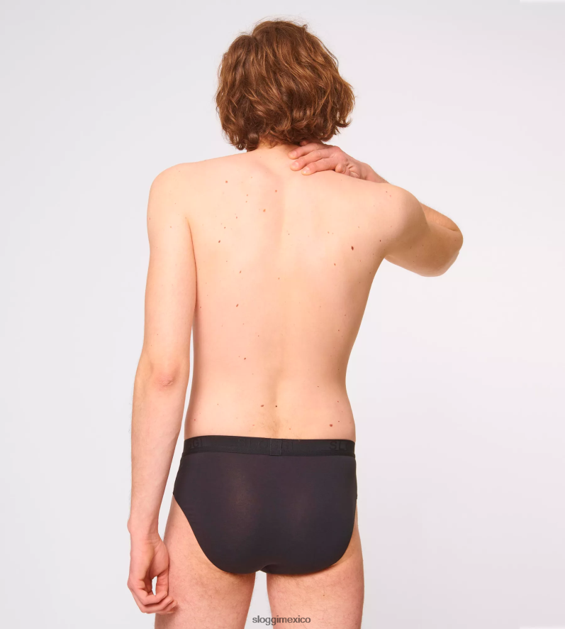 ropa interior mx sloggi hombres braguitas midi evernew negro 220XJH793