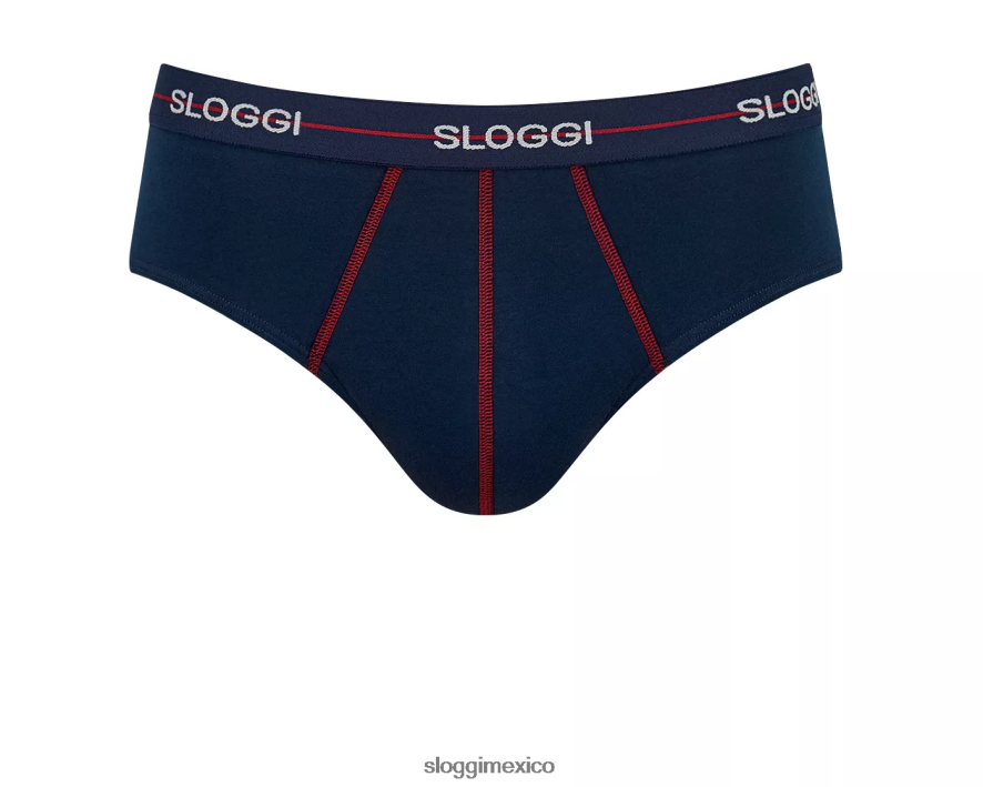 ropa interior mx sloggi hombres empezar con braguitas midi combinación azul - oscuro 220XJH802