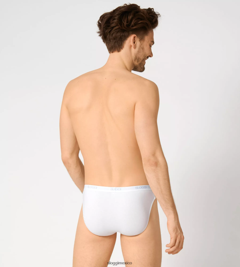ropa interior mx sloggi hombres mini calzoncillos básicos blanco 220XJH733