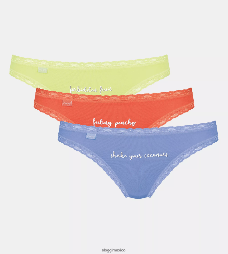 bragas | mx sloggi mujer Braguitas brasileñas de fin de semana 24 horas al día, 7 días a la semana moda 220XJH233
