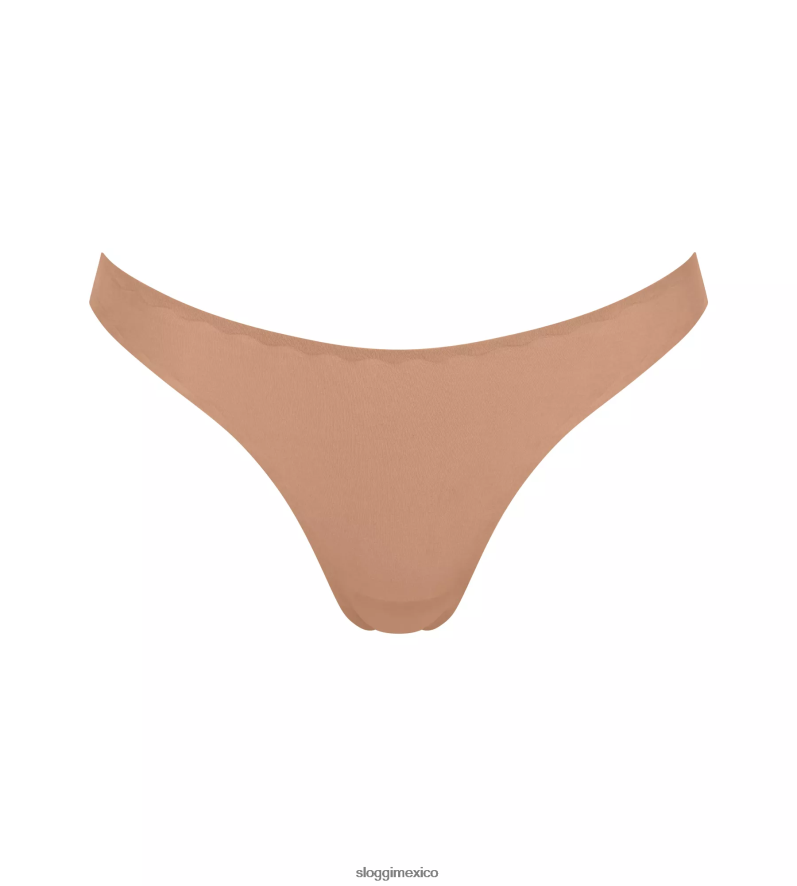 bragas | mx sloggi mujer braguita brasileña body adapt twist marrón nostálgico 220XJH672