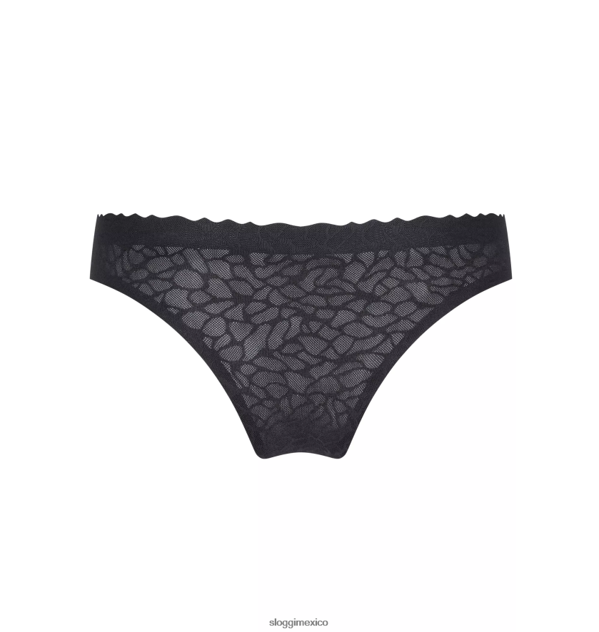 bragas | mx sloggi mujer braguitas brasileñas de encaje zero feel negro 220XJH87