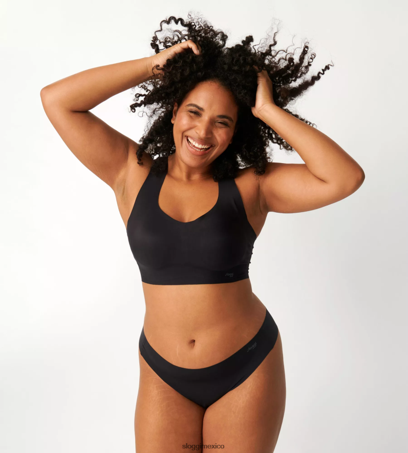 bragas | mx sloggi mujer cuerda de sensación cero negro 220XJH287