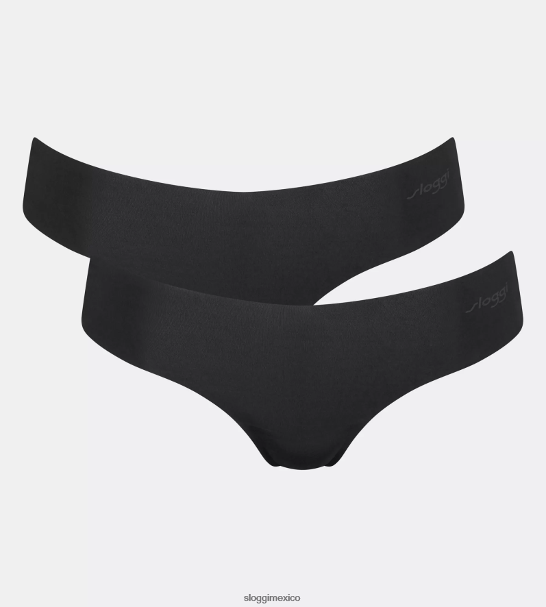bragas | mx sloggi mujer hilo de microfibra cero negro 220XJH265