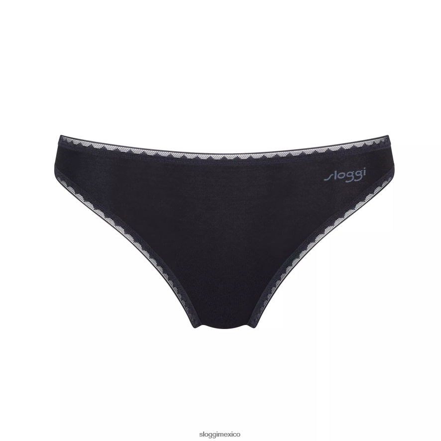 bragas | mx sloggi mujer ir a la cuerda negro 220XJH378