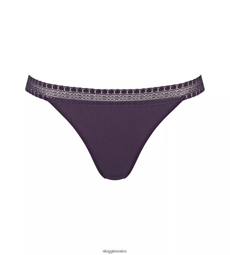 bragas | mx sloggi mujer ir braguitas brasileñas de canalé arándano 220XJH354