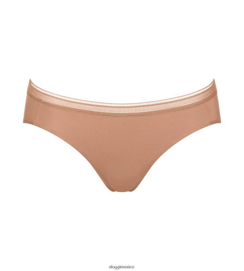 bragas | mx sloggi mujer braguita hipster body adapt twist marrón nostálgico 220XJH710