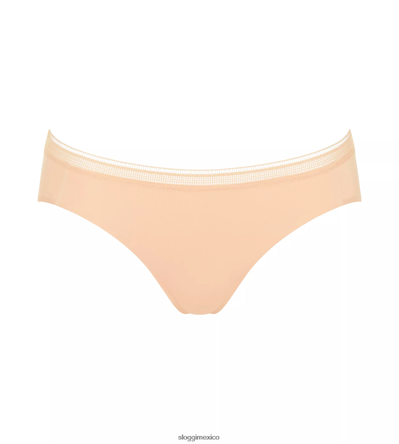 bragas | mx sloggi mujer braguita hipster body adapt twist naranja en polvo 220XJH702