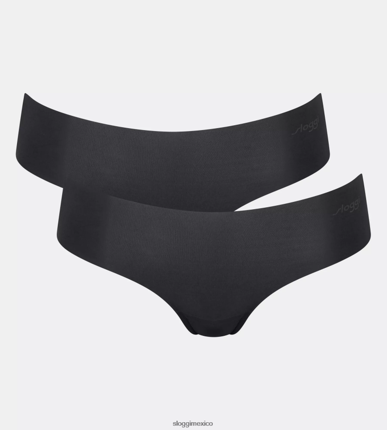 bragas | mx sloggi mujer braguita hipster zero microfibra negro 220XJH485