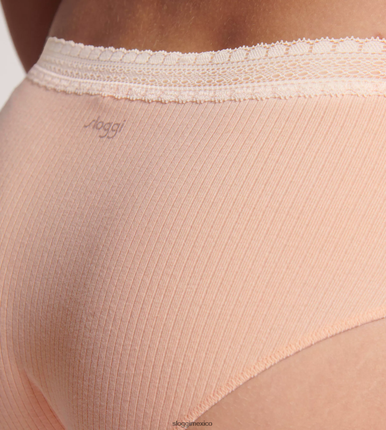 bragas | mx sloggi mujer braguitas hipster de canalé fabuloso 220XJH214