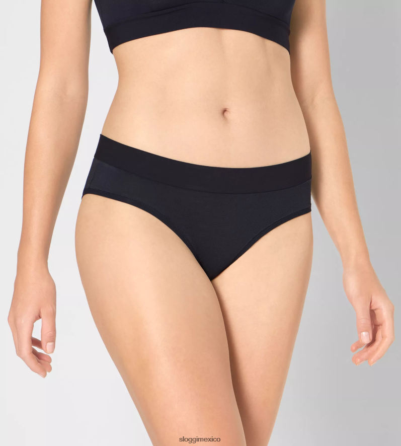 bragas | mx sloggi mujer braguitas hipster versátiles negro 220XJH663