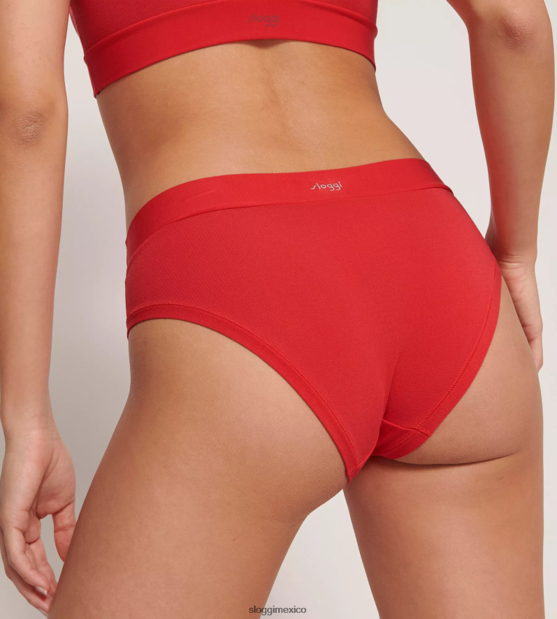 bragas | mx sloggi mujer braguitas hipster versátiles rojo - combinación de luces 220XJH618