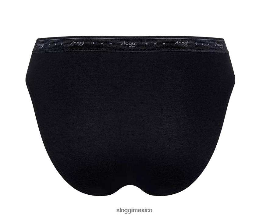 bragas | mx sloggi mujer 24/7 100 bragas tai negro 220XJH247