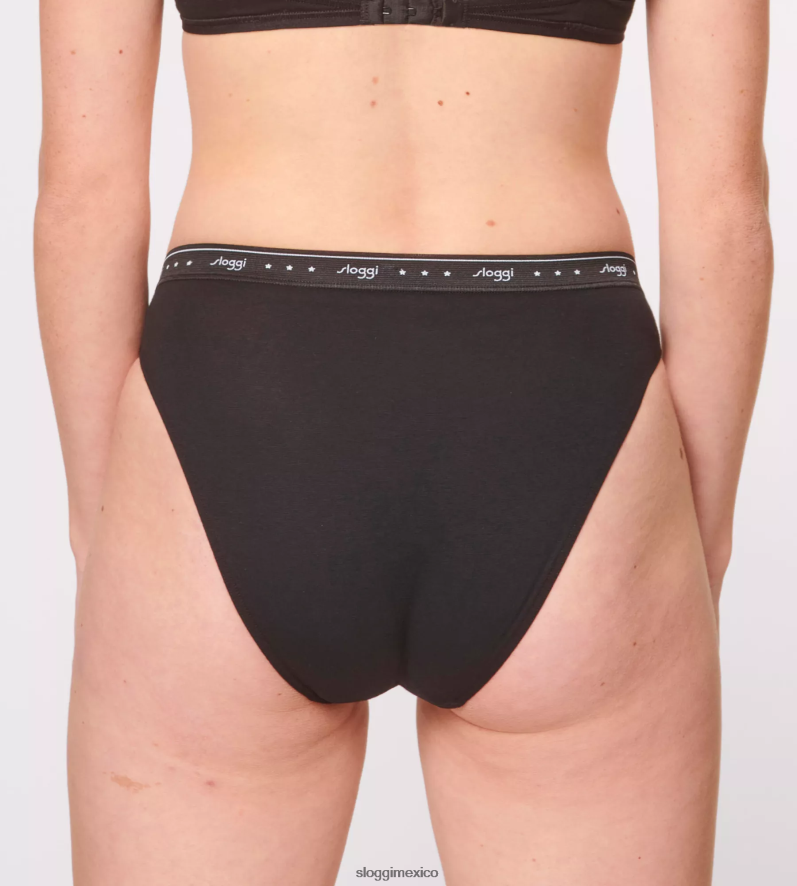 bragas | mx sloggi mujer 24/7 100 bragas tai negro 220XJH247