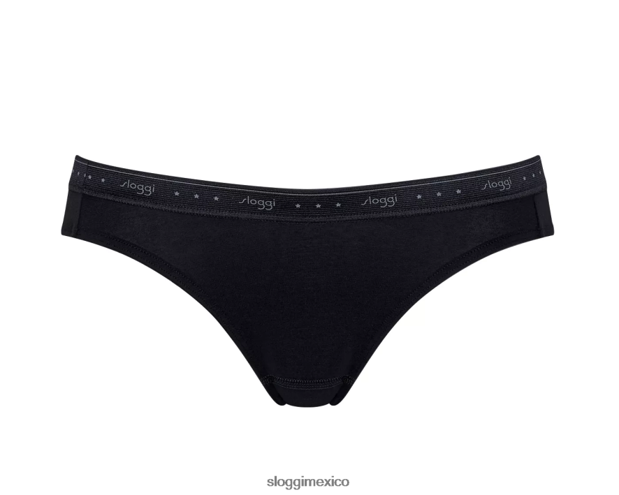 bragas | mx sloggi mujer 24/7 100 minibraguitas negro 220XJH701