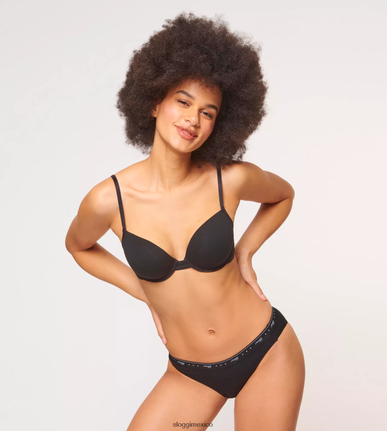 bragas | mx sloggi mujer 24/7 100 minibraguitas negro 220XJH701